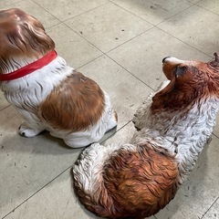 ☑️【お取り置き中】イタリア製 犬 インテリア 置物 オブジェの画像