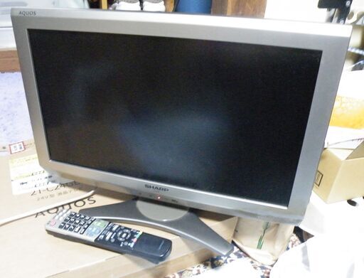 シャープのアクオス液晶テレビ動作品です。タダで差し上げます