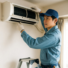 【正社員募集】エアコン設置・修理・洗浄エンジニア｜資格取得費用全...