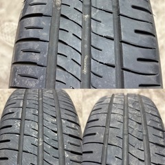 A-14　タイヤ 中古 DUNLOP ENASAVE EC204 155/65R14 の画像