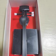 🪕蛇皮線　台座付き美品の画像