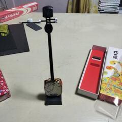 🪕蛇皮線　台座付き美品の画像