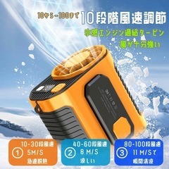 【新品】冷風機 冷風扇 腰掛けの画像