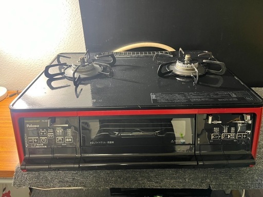 パロマ　ガスコンロ　都市ガス用　PA-A96WCR-L 19年製