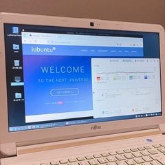 【美品】動作正常ノートパソコン｜富士通LIFEBOOK｜メモリ増設済み・バッテリー劣化なし【Linux ubuntu24.04】の画像