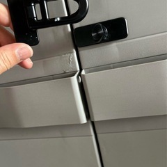 プラスチック物置の画像
