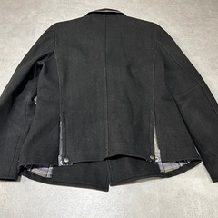 COMME CA COMMUNE ピーコート 黒の画像