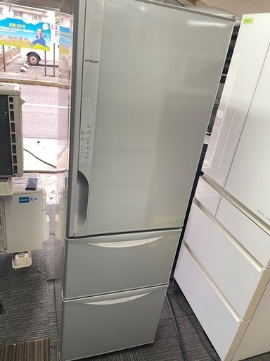 R-K370EV日立ノンフロン冷凍冷蔵庫 315L