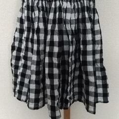 THE SHOP TK ノースリーブチェック柄ワンピース 120cmの画像