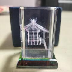 ⛩️普天間神宮クリスタル置物の画像