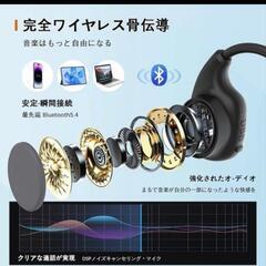 【新品】骨伝導イヤホン　IPX55防水の画像