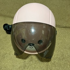 子供用　新品ヘルメット　４枚目の写真はミミです　メットの上に付けてつかいますの画像
