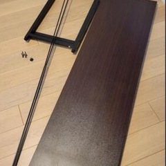 サンワダイレクト シンプルワークデスク　定価1.6万円の画像