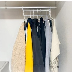 衣類収納アップハンガーの画像