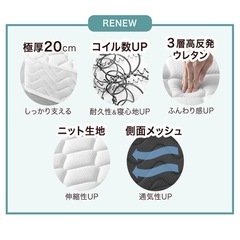 美品　マットレスの画像