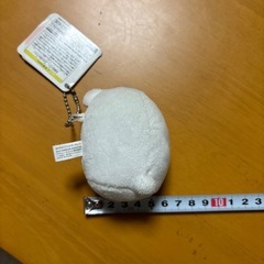 すみっコぐらし おやすみマスコットキーチェーン タグ付きの画像