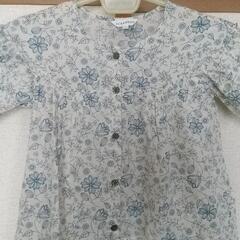 3can4on (サンカンシオン)花柄 半袖ワンピース 120cmの画像