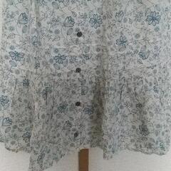3can4on (サンカンシオン)花柄 半袖ワンピース 120cmの画像
