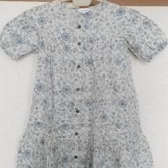 3can4on (サンカンシオン)花柄 半袖ワンピース 120cm