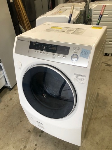 驚きの激安価格 NO B365 ドラム式 SHARP 🌈福岡市内配送設置無料✨🌈シャープ 洗濯機