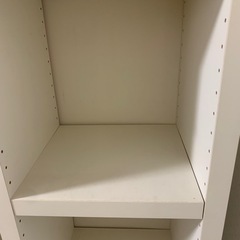 本棚　ホワイトの画像