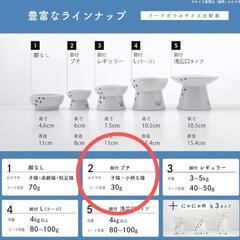 猫壱(ねこいち) 子猫・小柄な猫用お皿 直径8cmの画像