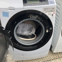 NO B362 🌈福岡市内配送設置無料✨🌈日立 HITACHI ビッグドラム ななめ型ドラム式洗濯乾燥機（11.0kg） 左開き ライトベージュ BD-S8800L の画像