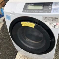 NO B362 🌈福岡市内配送設置無料✨🌈日立 HITACHI ビッグドラム ななめ型ドラム式洗濯乾燥機（11.0kg） 左開き ライトベージュ BD-S8800L の画像