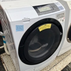 一都三県限定 配送設置無料 洗濯乾燥機 HITACHI 日立 2018年製