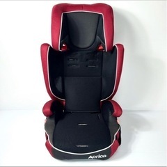 美品 𝗔𝗽𝗿𝗶𝗰𝗮 ジュニアシートエアグルーヴAG レッドの画像