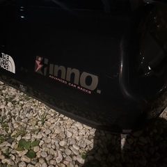 inno 黒　ルーフキャリアの画像