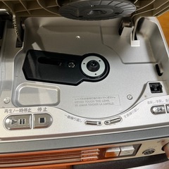 SONY  
CDラジオカセットコーダーの画像