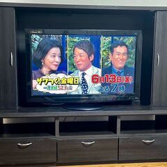 テレビ棚　人気ブラック色調
