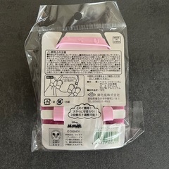 【Disney Baby】ミニービブクリップ ピンク　ペアクリップの画像