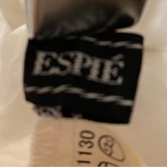 【美品】ESPLE リネンホワイトVネックチュニック　40の画像