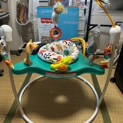 フィッシャープライスゆかいなレインボーフォレストジャンパルーの画像