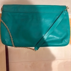 ZARA 本革　ショルダーバックの画像