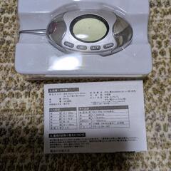 折りたたみ式ネックファン 歩数計の画像