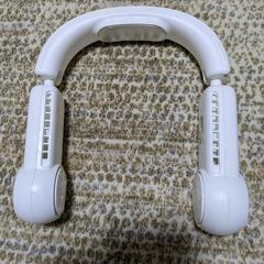 折りたたみ式ネックファン 歩数計の画像