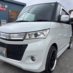 AA評価4点 スズキ パレットSW 社外アルミがカッコ良い！★総...