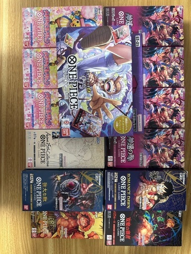 【ワンピースカード】テープ付き未開封BOX