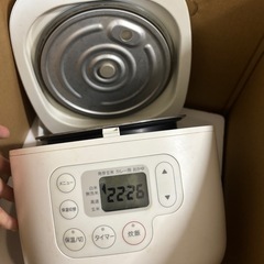 【無料でお譲りします】無印良品の炊飯器（北九州市）の画像