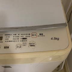 洗濯機【引き取り決定】
の画像