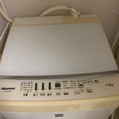 洗濯機【引き取り決定】
の画像