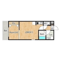 🏢安心の叶えRoom✨『1LDK』柏市松葉町✨敷金礼金無料💰✨人...