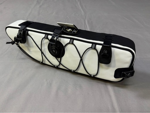 新品 ROCKBROS フレームバッグ 自転車 防水 ホワイト 多機能収納バッグ