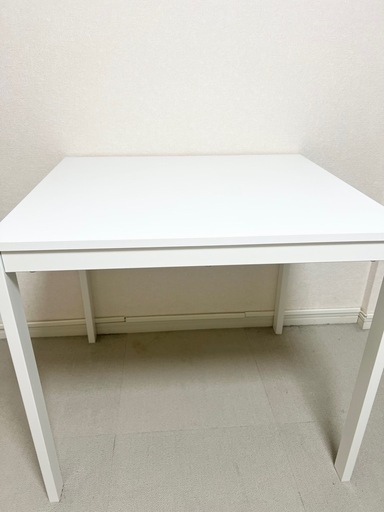 IKEA VANGSTA（ヴァングスタ）伸長式ダイニングテーブル｜白／幅