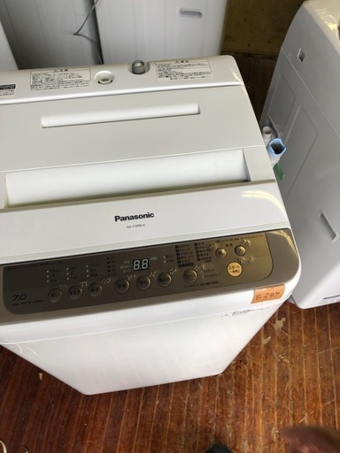 NO B347 ?福岡市内配送設置無料✨?NA-F70PB10-T 全自動洗濯機 ブラウン [洗濯7.0kg /乾燥機能無 /上開き]