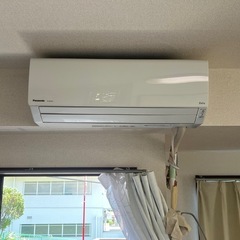 エアコン取り付け、取り外し