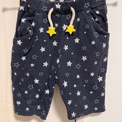 星柄ジャージショートパンツ　100サイズ